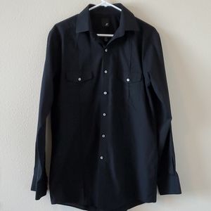 Black Men's Dress Shirt